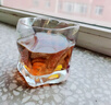 北牧星杯子玻璃水杯网红扭扭杯高颜值喝水杯子威士忌鸡尾酒杯 扭扭杯  琥珀 实拍图
