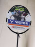 VICTOR威克多 羽毛球拍单拍 碳纤维专业级速度型亮剑12球拍 BRS-12 SE BRS-12 SE B-3U（午夜蓝）空拍 实拍图