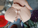 霞婷（xiating）【2件装】哺乳文胸孕妇内衣怀孕期文胸罩女舒适聚拢大码薄款喂奶 21-07桔色+灰色（四排四扣） 34/75C 实拍图