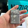 ZIPPO煤油防风打火机 磨砂天空之眼 实用男士生日礼物送男生送老公 天空之眼（专属礼盒+手提袋+火石+133ml油） 实拍图