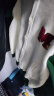 MQD童装23新款男童毛衣针织开衫运动学院风撞色纯棉翻领外套 墨绿 160 晒单实拍图
