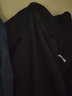 席臣特大码西裤男加肥加大弹力直筒纯色胖子免烫商务西装裤休闲长裤子 黑色 43（220-230斤） 实拍图
