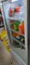 格点 展示柜冷藏大容量饮料柜冰柜商用保鲜超市玻璃门冰箱单门双门立式啤酒柜 单门下机组直冷 318L 实拍图