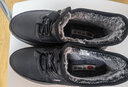 布瑞京男鞋冬季老北京布棉鞋加绒保暖防滑软底中老年爸爸鞋防水雪地鞋子 黑色（假系带）-22129 41 实拍图