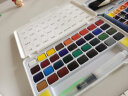 蒙玛特艺蔻系列36色水彩固体颜料 美术学生考试级工具套装块状盒调色绘画初学者浓缩水彩颜料ATOD-WP3606 晒单实拍图