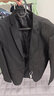 卡度顿 西服套装男三件套职业正装商务修身西装外套新郎伴结婚毕业礼服 黑色2扣【西服+西裤+衬衫】 2XL【126-140斤】+7件礼品 实拍图