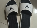 维动拖鞋男女同款魔术贴夏季户外沙滩篮球外穿防水游泳情侣潮牌厚底 【一体款】白黑色 42 实拍图