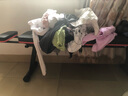 迈康（MIKING）哑铃凳家用健身凳 免安装折叠腹肌锻炼卧推凳 多功能室内健身器材 B10红黑色：加长可调节头靠垫 实拍图