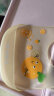 albo宝宝围兜婴儿饭兜儿童硅胶围嘴防水立体吃饭兜口水兜巾 CJ359 实拍图