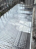 中吉万兴 304不锈钢阳台防盗网垫板窗台防坠冲孔板窗户挡板隔板可定制尺寸 304不锈钢防护网 长1米 宽10厘米 实拍图