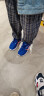 鸿星尔克童鞋男童运动鞋夏季新款透气女童休闲跑步鞋小孩儿童运动鞋 正白/星际蓝-网面透气 31码 实拍图