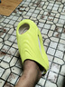 亚束2025运动拖鞋男厚底增高防滑户外踩屎感凉拖减震夏季外穿破茧系列 荧光绿【可拆卸内胆】 46-47 【45-46码脚拍这个】 实拍图