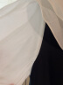 独束大码女装【双色可选】法式茶歇娃娃领连衣裙女夏装微胖mm裙子 芝麻黑 M 晒单实拍图