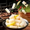 洪湖香莲泡小藕 湖北特产 洪湖香莲泡藕带 藕尖酸辣泡菜 火锅食材蔬菜 400g*5包 实拍图