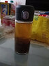 CUP MYSTERY水杯女玻璃杯子茶杯男弹盖进口高硼硅卡通可爱小熊直身杯车载 炫彩黑色小熊 380ML 实拍图