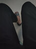 贵娇儿（GUIJIAOER）篮球紧身裤男七分运动裤足球弹力速干打底裤加绒保暖跑步健身长裤 黑七分裤【高弹紧绷 速干透气】 XXL（180-185高，150-170斤） 实拍图