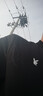 花花公子（PLAYBOY）外套男士夹克男装秋季休闲潮流工装棒球领上衣服 黑色 XL  实拍图