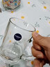 乐美雅加厚钢化玻璃杯家用耐热喝水泡茶杯子带把牛奶杯带盖早餐杯 班尼把杯450ml+玻璃盖子 实拍图