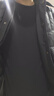 真维斯（JEANSWEST）长袖t恤男装秋冬季款保暖内搭打底衫双面加绒纯色男士长袖上衣服 白色 纯色 M 【柔软舒适】 实拍图