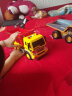 WENYI大号惯性工程车套装翻斗车男孩玩具沙滩卡车货车模型儿童玩具车 中号翻斗卡车310B 实拍图