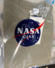 NASA GISS【两件装】纯棉短袖t恤男纯棉重磅宽松oversize纯色情侣打底衫 自由组合 M体重110-130斤 实拍图