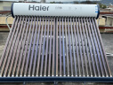 海尔（Haier）太阳能热水器家用一级能效 专利聚热环自动上水定时上水电辅加热 光电两用WIFI智控预约加热大容量 30管 230L 超一级太空能N6 实拍图