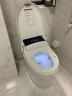 MOPO摩普M7B一体式全自动翻盖智能马桶无水压限制家用电动坐便器 M7S黑语音感应翻盖圈 305/300mm 实拍图