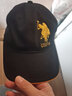 U.S. POLO ASSN.保罗帽子男女通用品牌polo棒球帽春夏户外韩版运动休闲防晒遮阳帽 黑色金标（纯棉四季款） 可调节(54-60cm) 实拍图