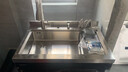 村田（citin）下架-- 家用集成水槽洗碗机一体 手工304不锈钢带超声波消毒烘干果蔬清洗刷碗机集成水槽 DX6S（不锈钢台面+10套+热风烘干） 实拍图