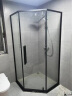法恩莎（FAENZA）淋浴房钻石形整体浴室家用卫生间玻璃门干湿分离隔断FDF40S31 FDF40S31-10【1000*1000】 晒单实拍图