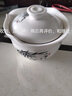 豹霖景德镇青花瓷盖碗茶杯茶碗陶瓷特大泡茶杯功夫茶具敬茶碗单个三才 普洱茶壶-大号竹报平安 实拍图
