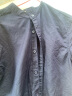 构致（GLOY&ZENITH）夏季亚麻衬衫男士短袖薄款衬衣商务休闲简约纯色棉麻半袖男上衣潮 藏蓝 XL（120-145斤） 实拍图