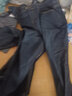宾客龙牛仔裤男士春秋季修身韩版潮商务休闲直筒裤弹力长裤子男宽松男裤 866黑灰色+NZ黑色(2条装) 32 (腰围2尺5) 实拍图