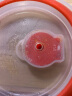 合兴利密封盖子硅胶保鲜盖微波炉冰箱用碗盖耐热厨房防串味加厚防漏圆形 4.75寸1个/适合内径10.7-11.1cm 实拍图