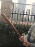 龙动力木棒球棒 加厚防身棒球棍 硬木棒球杆实心车载防身防卫 28英寸 榉木 74cm 实拍图