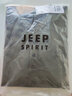 吉普（JEEP）长袖t恤男春秋季新款宽松运动休闲大码纯色大码棉质卫衣上衣男 军绿色加绒款 M 建议120-135斤 实拍图
