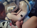 德国Heekin 儿童安全座椅汽车用0-4-12岁婴儿宝宝通用360度旋转 ISOFIX硬接口 尊享灰(时尚版+遮阳棚+上拉带+侧保护) 晒单实拍图