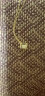 六福珠宝  金饰魅力系列足金1314罗马数字黄金项链套链 计价 GDG30051 5.50克(含工费418元) 实拍图