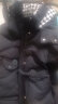 雅鹿品牌长款羽绒服女长过膝2023新款韩版宽松小个子加厚冬季保暖外套 YLX01X19090黑色 XL（推荐150-175斤） 晒单实拍图