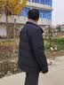 啄木鸟（TUCANO）爸爸冬装羽绒服男加厚40-50岁中年男士冬季外套中老年男装爷爷装 9967黑色 M /170【适合80-100斤】 实拍图