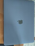 帝伊工坊适用于苹果电脑保护壳macbook笔记本外壳M2壳子air13皮套M5新款pro16英寸13.3保护套 诗意蓝-奶油保护壳【配同色键盘膜+防尘塞】 2020款Air13 (A2179/2337 实拍图