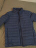 京东京造 【精选90白鹅绒】短款轻薄羽绒服男士外套男冬装冬季外套 立领藏蓝色 XL 实拍图