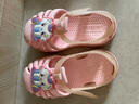 卡特兔儿童凉鞋夏季1-5岁儿童学步鞋洞洞鞋防滑透气踩水速干包头童鞋子 小兔子 25 内长15.5cm  脚长14.3-14.9 实拍图