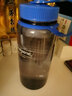 乐基因（nalgene）美国进口户外运动水杯子塑料tritan耐高温泡茶男女学生节日礼物 2178-9016透明灰色 400ml 实拍图