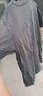 啄木鸟纯棉短袖t恤男夏季白色大码男士打底衫潮流圆领上衣服半袖男装 深灰色 2XL 实拍图