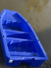 KHSK 双层牛筋塑料船 渔船捕鱼小船 牛筋加厚PE塑胶钓鱼船下网船河道清理保洁船养殖钓鱼船 2.5米加厚加宽船 晒单实拍图