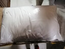 富安娜家纺 羽绒枕头高弹柔软鹅毛枕芯 五星级酒店成人枕头芯 香榭/95%绒子(提花抑菌面料) 45cm 70*(一只装) 实拍图