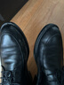奥康（Aokang）男鞋正装皮鞋男秋冬款男士商务皮鞋休闲圆头系带接头男鞋 黑色 41 实拍图