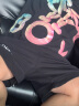 BOY LONDON【告白气球】短袖情侣款龙年新款印花个性时尚潮T恤N01001 黑色 XL 晒单实拍图