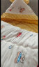 迪弟.尼（Heydidy）婴儿包被纯棉抱被春夏薄款秋冬季夹棉宝宝的小被子初生新 加大加厚 豆豆绒 95*95 黄色 晒单实拍图